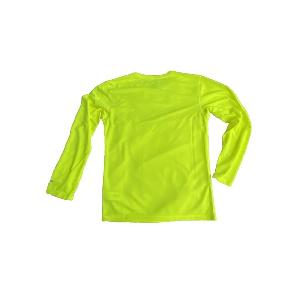 Brooks Man NWOT Run Happy Podium Nightlife Size XL Long Sleeve Shirt Lightweight - Picture 1 of 10